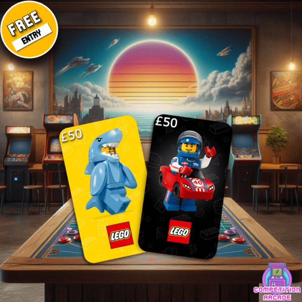 Free Entry – £50 Lego Gift Card + Instant Wins