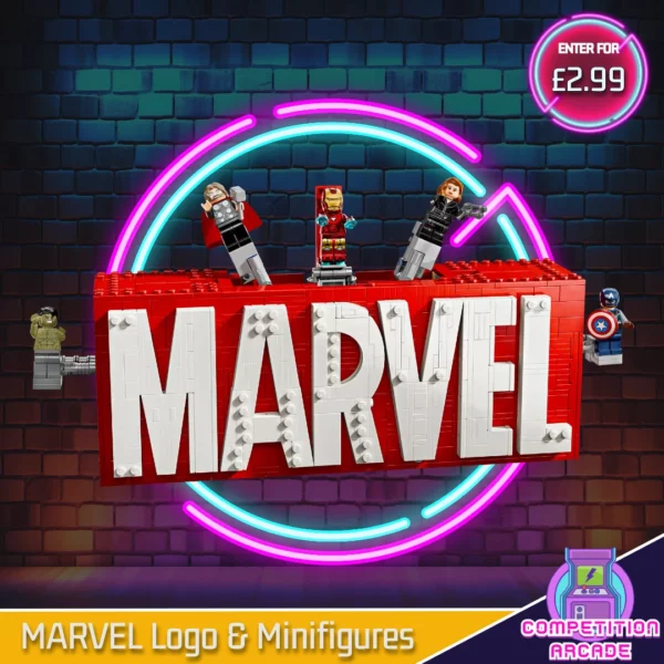 MARVEL Logo & Minifigures – #76313